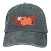 Pure Color Cowboy Hats Pochita RaUnisex Women's Hat Sun Visor Baseball Caps Chainsaw Unisex Anime Peaked Trucker Dad Hat