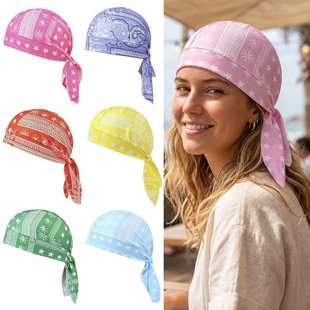 Breathable Hijab Caps Quick Dry Cycling Head Wrap New Bandana Hat Outdoor Activities