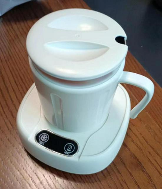 Portable Rapid Cooling and Warming Cup for Office Desktops