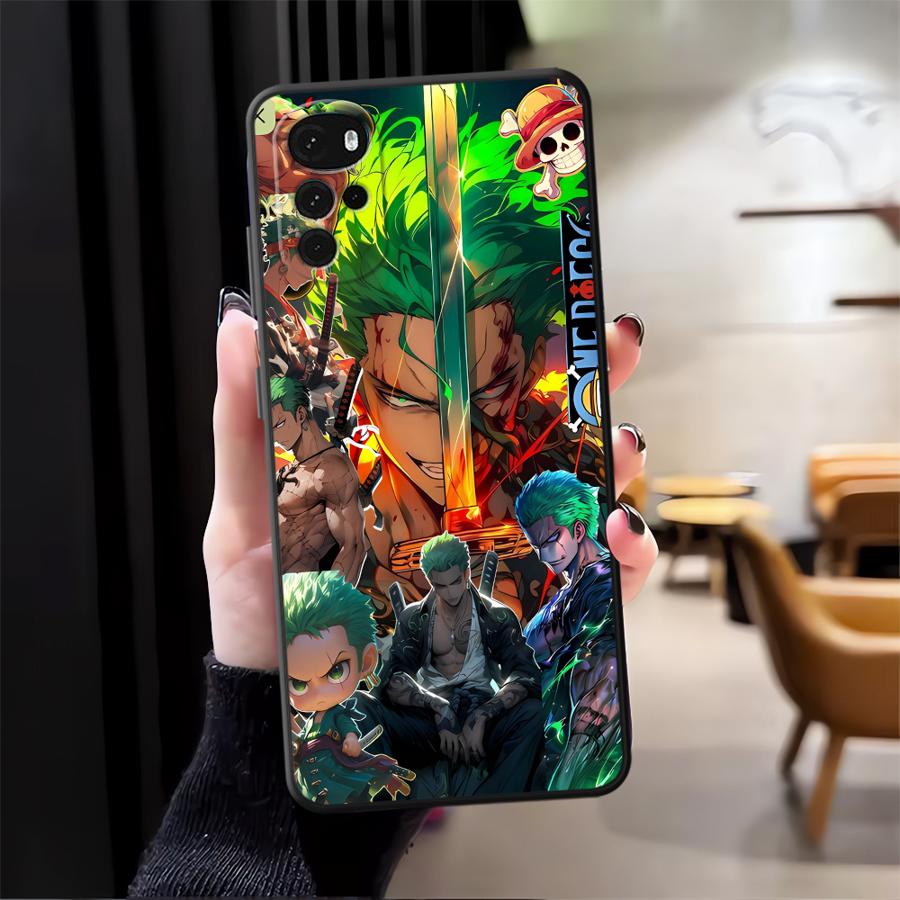 Funda Phone Cover Case for Moto S30 Pro Edge 20 30 X30 Pro Anime Luffy Zoro