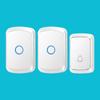 Smart Wireless Long-Range Doorbell Receiver with Battery-Free Remote Control for Two Callers