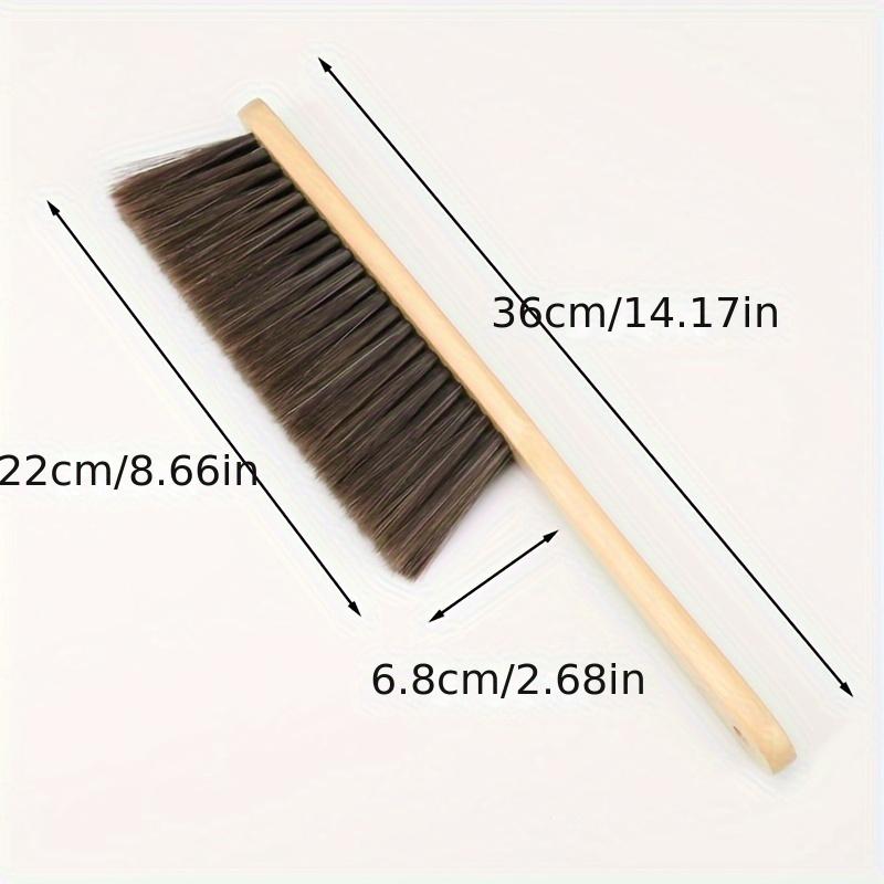 1pc, Bed Brush, Bed Sweeping Brush With Handle, Soft Bristle Brsuh, Household Bedroom Dust Removal Brush, Dusting Brush For Bed, Sofa