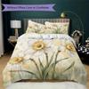 Exotic Vibrant Flora Pattern Bedding uilt Set uilt Cover Pillowcase Home Decoration Birthday Gift (1 * duvet cover + 2 * pillowcase without core)