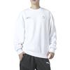 Puma Solid Color Casual Crew Neck Loose Sweatshirt Unisex Sweatshirt White 625075-02