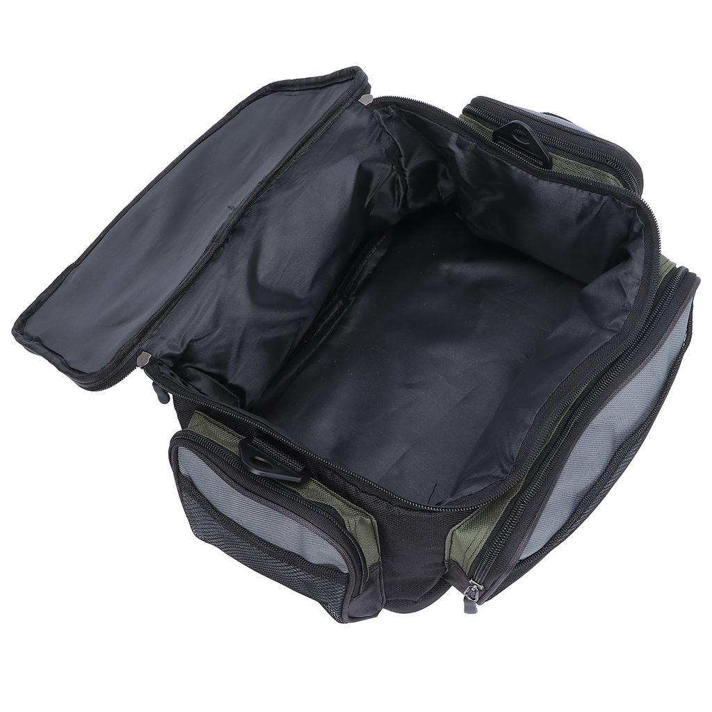 Large Capacity Square Fishing Storage Bag Polyester Bait Bag Fishing Accessories