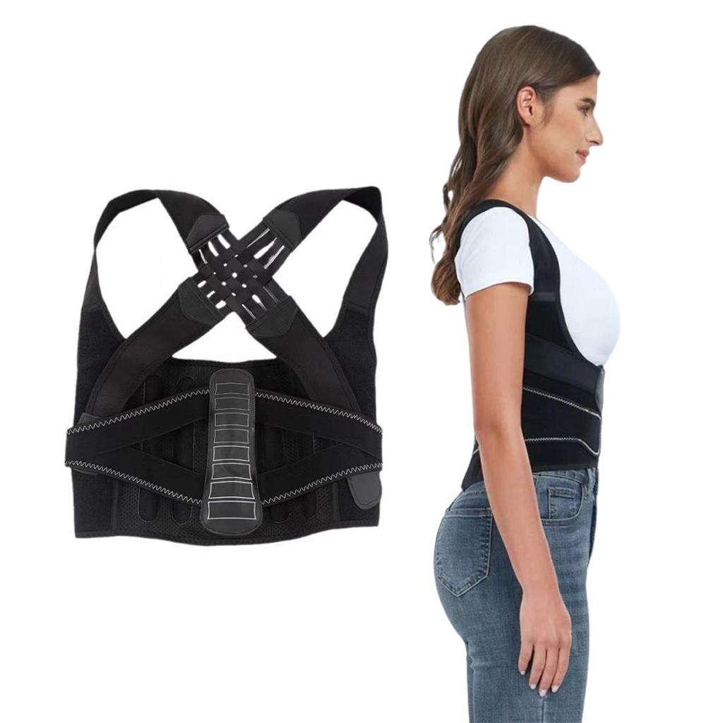 Haltungskorrektor für Erwachsene, verstellbar, atmungsaktiv, für Männer und Frauen, Teenager, Schulter-/Rückenstütze, Schmerzlinderung, Anti-Buckel-Korrekturgurt