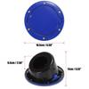 Blue Car Gas Filler Fuel Tank Cap for Jeep Wrangler JK Unlimited 2007-2018