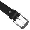 PTN Narrow Leather Belt LTP-CRU-135-9432 Black
