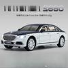 1:24 Modelů aut Mercedes Benz Maybach GLS600 z lehkých slitin Diecast Hračka Auto Simulace Zvuku & Světla Vozidla Hračky Model Dárky Pro Děti