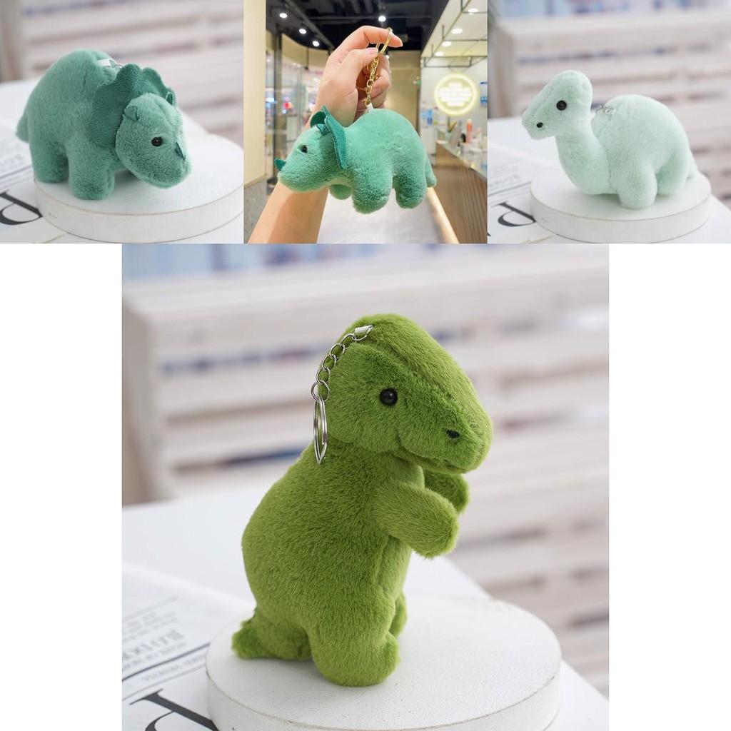 Portachiavi Peluche Dinosauro Adorabile Nuovo 2024 Morbido Cotone PP Accessorio per Borsa
