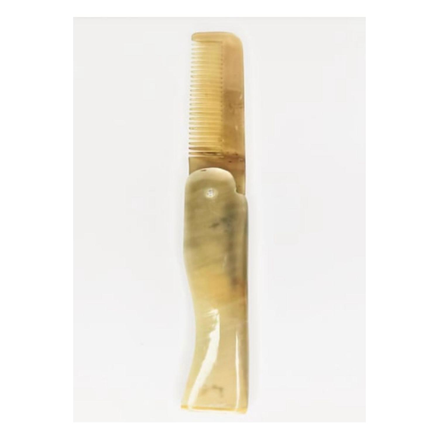 

Bone Comb Doll Combs Folding Male Comb Antistatic Pocket Comb білий