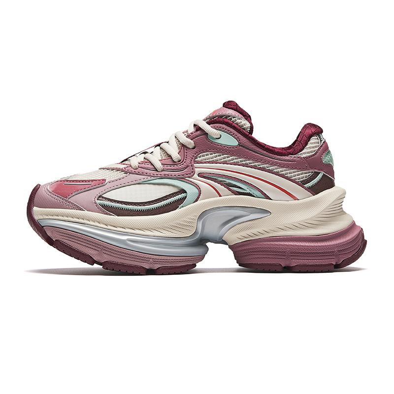 Anta Women s Running Shoes White Black Purple 122448899-1 39