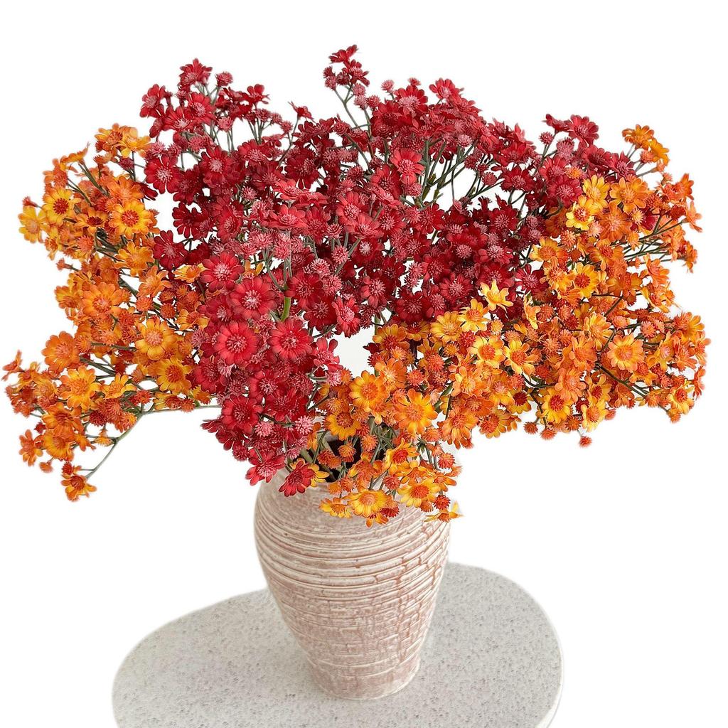 Artificial Baby's Breath Daisy Flower Ornament for Home Decor and Photography
