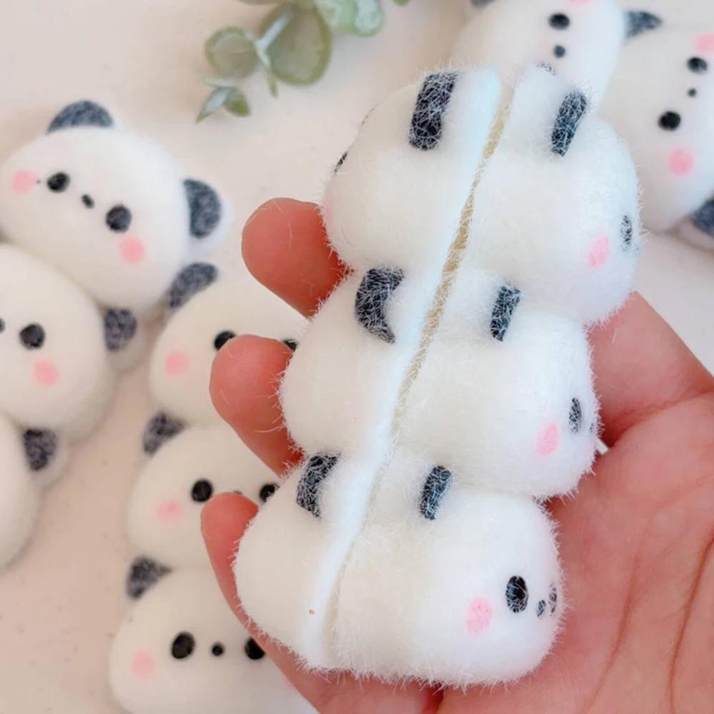 Slow Rebound Panda Pinch Toy Panda Head Decompression Toy Cartoon Squeeze Toy  Gift