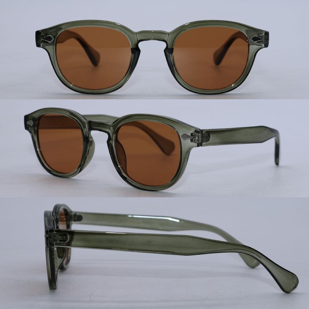 Classic Retro Men's Square Sunglasses Fashionable Outdoor Women's Sun Shading Driving Sun Glasses Small Round Anti Glare Glasses