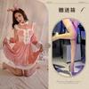 Love Adult Christmas Dress Female Cute Velvet Bunny Stage Performance Dress Up Holiday Party Dress Up Suit