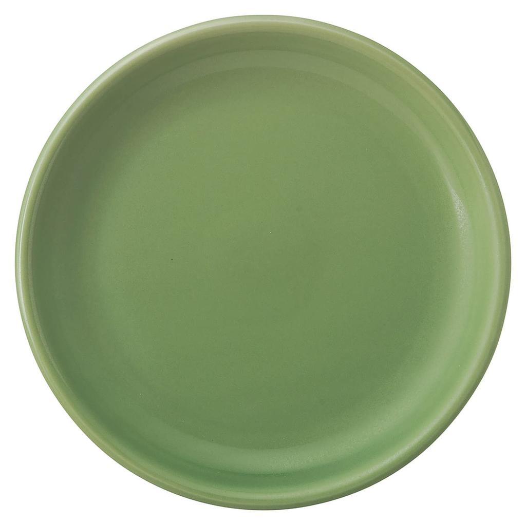 Koyotoki Dinner Microwave and Dishwasher Countryside Jade Made In 11170002 Café Plate, 26cm, Hotel/Restaurant Grade, Safe, Green, Japan,