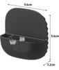 Yamazaki Magnetic Laundry Tower Floating Hand 10776 Mitt, Black, W9.6×D3.2×H9.6cm, series, Storage, Washboard, Pre-wash, Wash, Laundry,