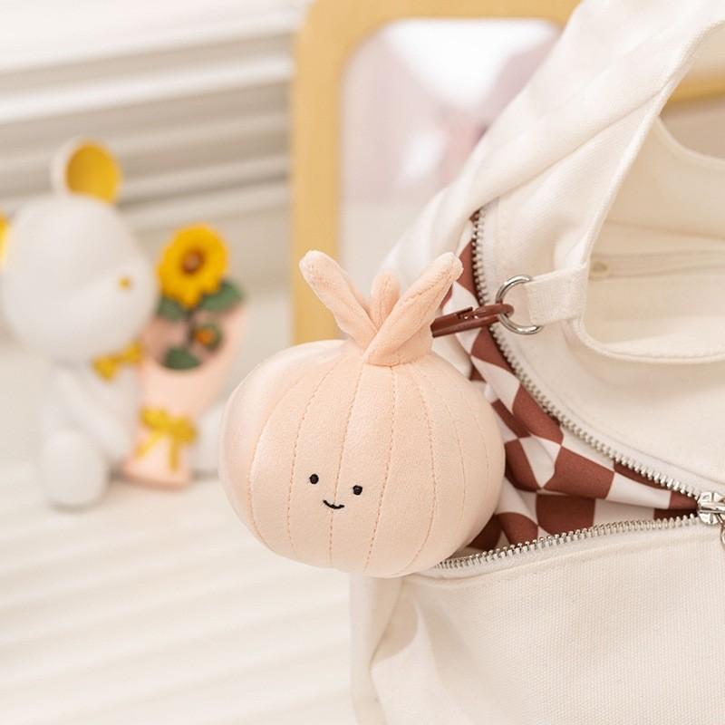 

Plush Vegetable Funny Keychain Soft Stuffed Toy With Pp Cotton For Bag Charm StyleA