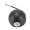 Ball Wall Sconce 12W 4COB Aluminum Globe Wall Sconces Outdoors Four Sided Luminous Waterproof LED
