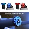 2 szt. Końcówki Kierownicy Motocyklowej Korek Chwyty Korek Aluminiowe Nakładki na Kierownicę Motor Bike dla Honda Yamaha KTM Dirt E-Bike Akcesoria