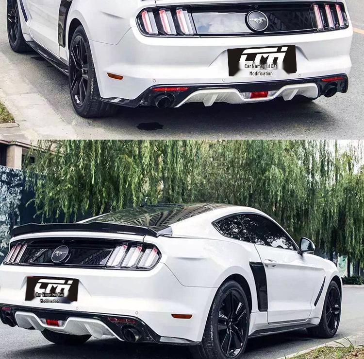 Carbon Fiber Side Skirts for 2015-2022 Ford Mustang Original Style