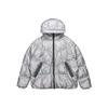 Sportswear Down Fill Hooded Jacket Winter Coat Men Outerwear Silver BV4710-096
