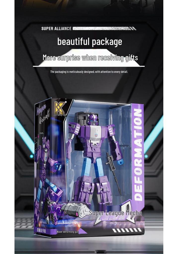 Kids' Transforming Mecha Robot Assembly Toy