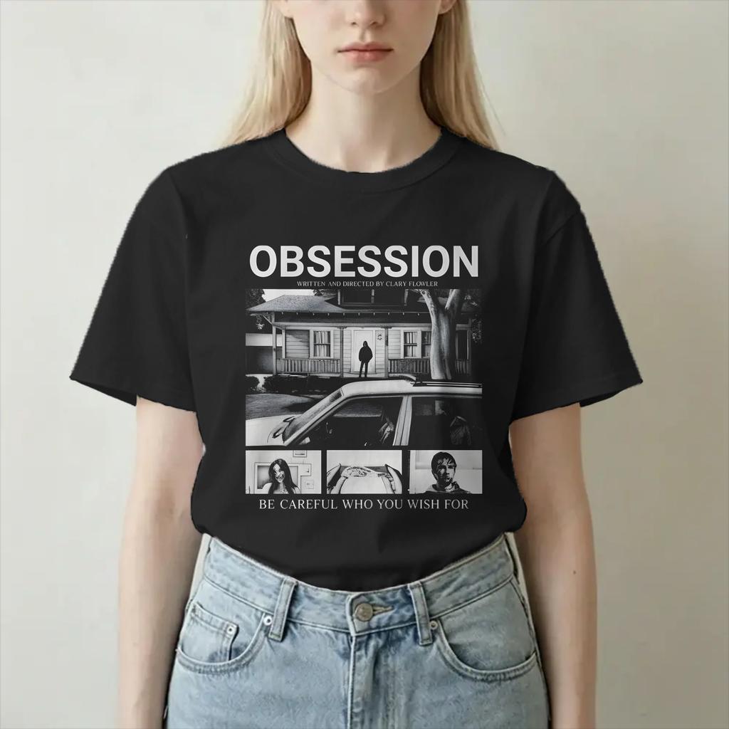 Obsession Film 2026 Obsession Maglietta Unisex Unisex Vintage 100% Cotone Magliette Girocollo Manica Corta Top Unici