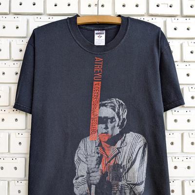 Vintage 00s Atreyu T Shirt A Death-Grip On Yesterday Metalcore Post Hardcore Alternative Metal Band Merch Tee T-Shirt Mens Kids