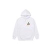 Palace Max Up Triangle Logo Print Hoodie Unisex Tops White P20HD035
