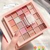 25color Eye Shadow Palette Nude Color Low Saturation All-match Large Base Eye Shadow Palette Pearlescent Matte Matte Makeup Remover Affordable Eye