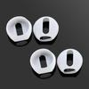 2 Pair Silicone Anti-Slip Earphone Protective Cover Case Eartips for Air-pods 1 2