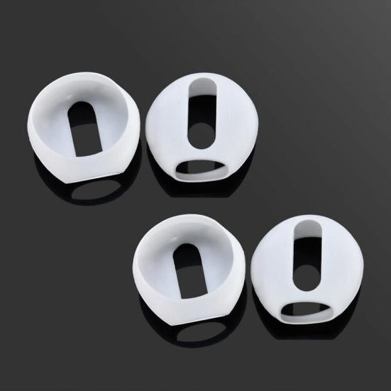 2 Pair Silicone Anti-Slip Earphone Protective Cover Case Eartips for Air-pods 1 2