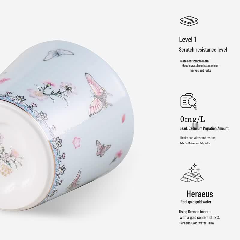 Jingdezhen White Porcelain Ceramic Mug