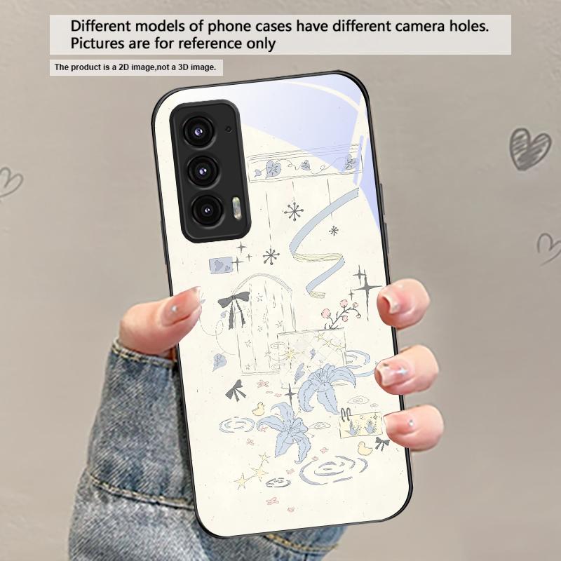 Fresh and healing breeze For Motorola Moto Edge 20 Lite 30 Pro 40 Neo 50 Ultra G45 G54 G55 G75 G84 G85 GPlay 23 Glass Phone Case