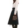Michael Kors Mk Mercer Monogram Accordion Crossbody Tas Dames Handtassen Eikel-Bruin 35T1GM9C0I-200