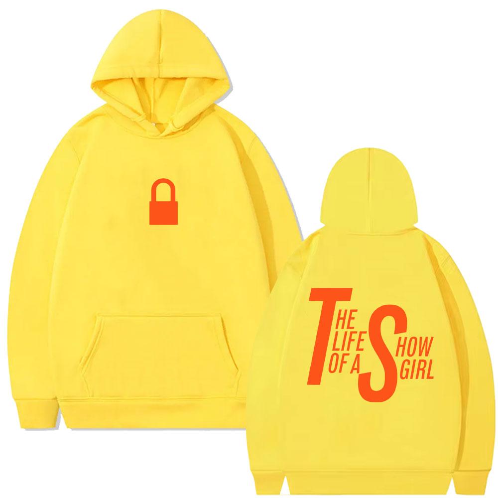 

The Life of A Showgirl Album Hoodie Men Women Clothing Pop Music Streetwear Unisex Vintage Fleece Hoodies 3XL