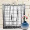 Wall Mount Planter Staghorn Fern Wall Planter Basket 304 Stainless Steel Basket With Vertical Design For Living Room Yard