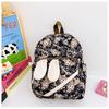 Kids Cartoon Backpack Outdoor Activities Adjustable Straps Student School Bag