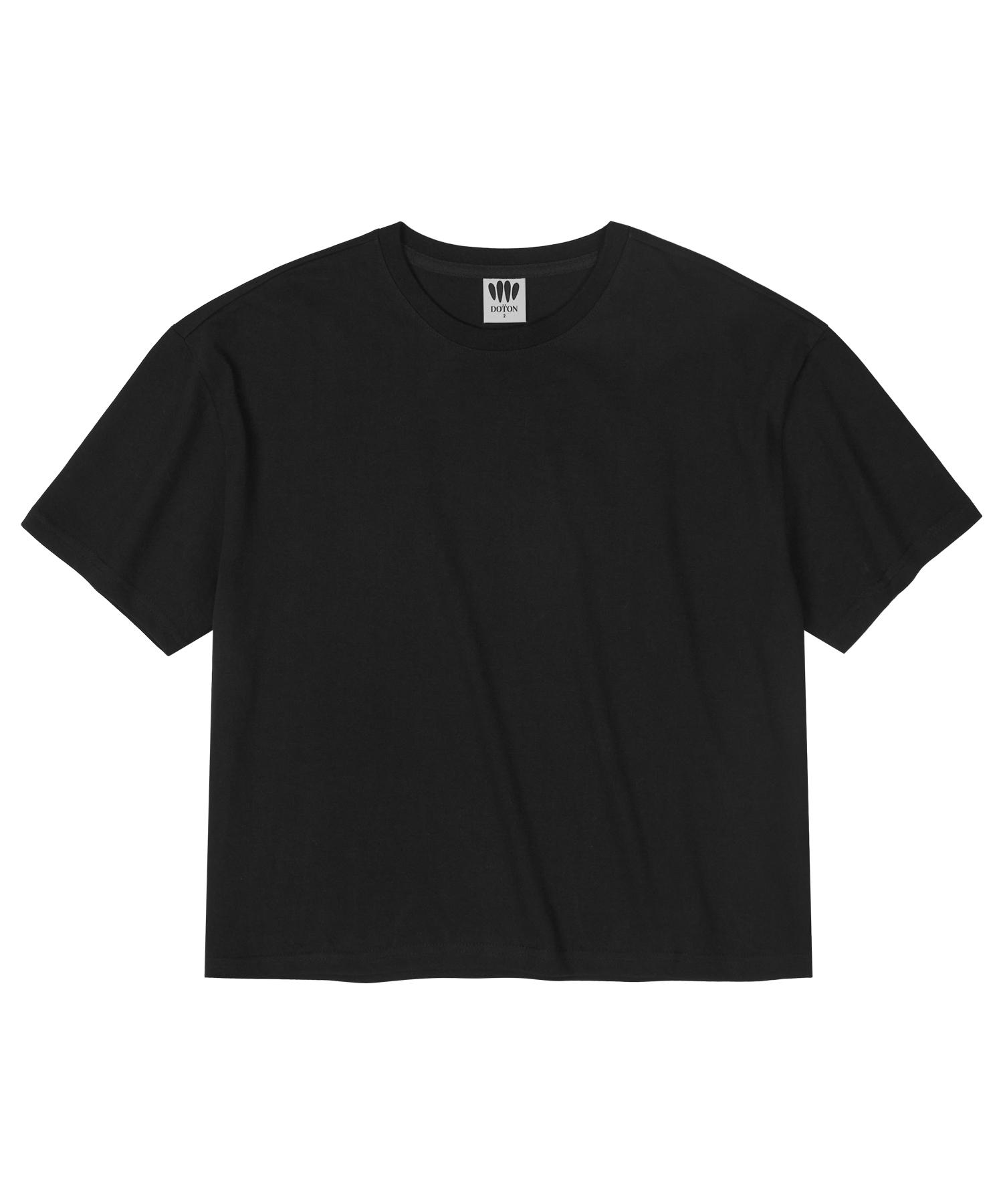 Doton Core Crop T-Shirts (Black) Black/3