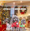 Christmas Snowflake Pet Sweater: Warm Knitted Vest for Dogs and Cats