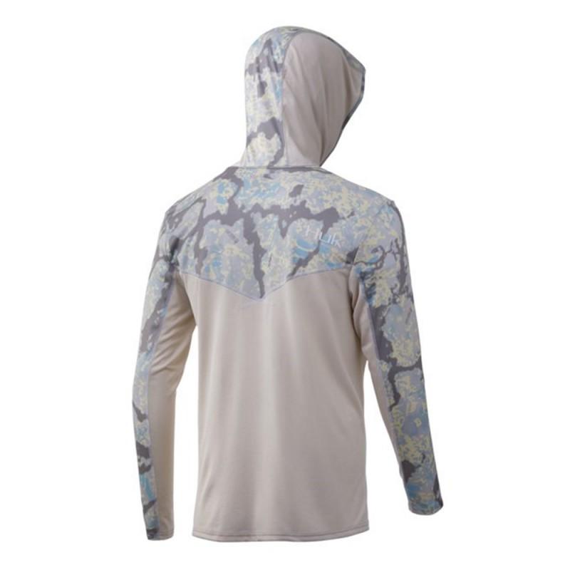 Mens Womens UPF 50 Quick Dry Hooded Fishing Shirt Long Sleeve Sun Protection Outdoor Sport Top