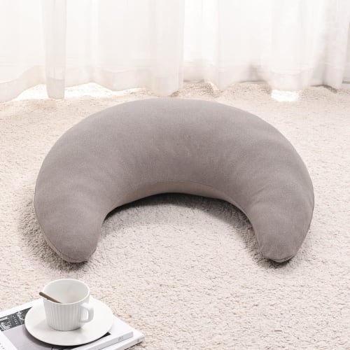 Baibu Home Crescent Moon Armrest Cushion, Armrest, Knee Cushion, Backrest, Soft and Fluffy, Perfect for Hair Salons, Gaming, Reading, All Seasons, TV,