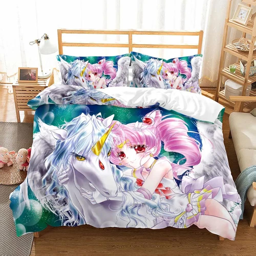 3D Cartoon Ben10 Duvet Cover with Pillow Cover Bedding Set  Single Double Twin Full Queen King Size Bed Set for Bedroom Decor