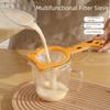 120 Mesh Kitchen Oil Funnel with Filter 2 In 1 Fine Mesh Colander Durable Mesh Flour Sieve  Coffee