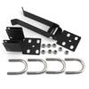 Chain-type Fence Gate Latch Chain Lock For 1.375-inch Door Frames Strong Arm Double Door Latch Lock Home Security Hardware