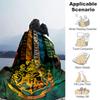 Harry Potter Hogwarts House Crests Wall Scroll DecorPrint Blanket, Soft Blanket For Sofa Office Bed And Travelling Daughter Birthday Gift es