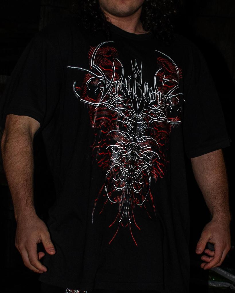 Y2K Black T Shirt Print Black Fantasy Featuring Dragons Mystical Patterns Unique Graphic Tee Casual Wear Fashion Short Sleeve