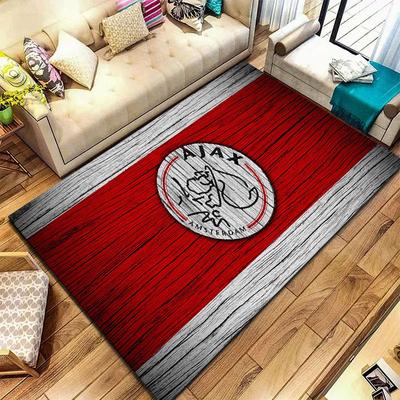 Amsterdamsche Football Club Ajax Vaip Elutoa Magamistoa Kodu Diivani Kaunistuseks, Laste mängimiseks Libisemisvastane Põrandamatt